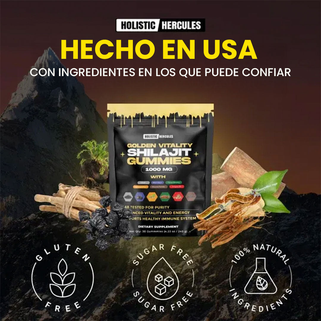 Vitalidad dorada™ - Shilajit