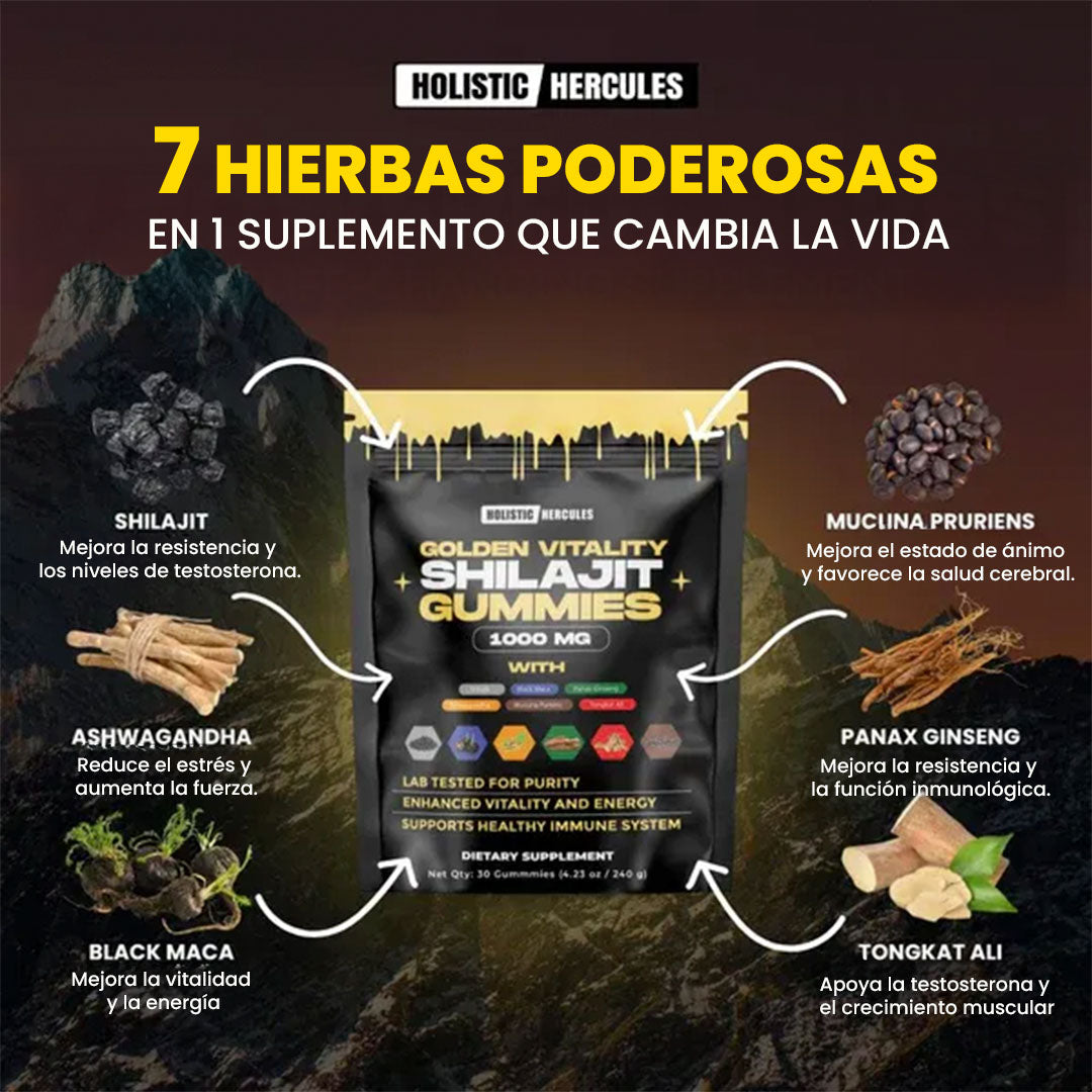 Vitalidad dorada™ - Shilajit