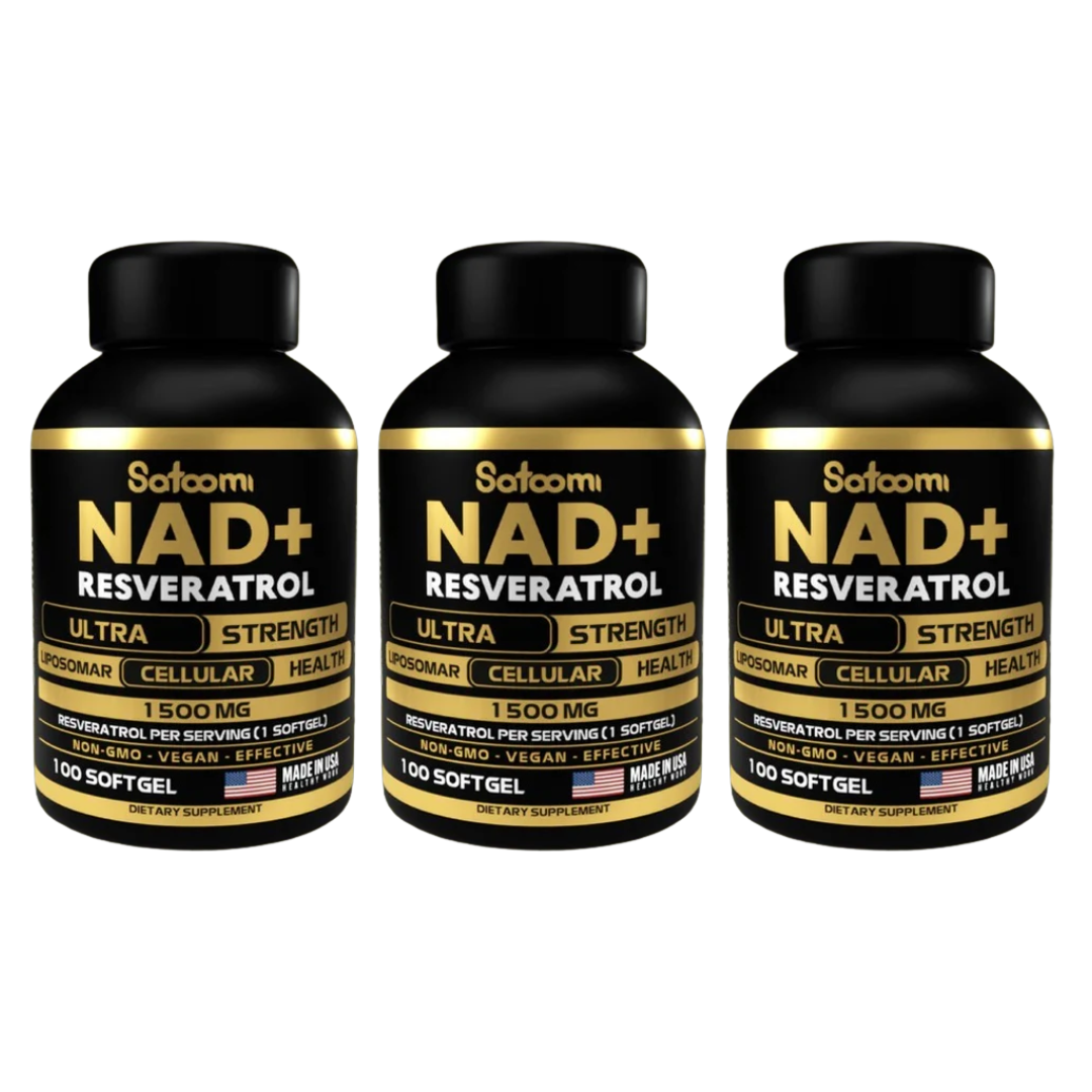 Nad + Resveratrol - Rejuvenecimiento celular 