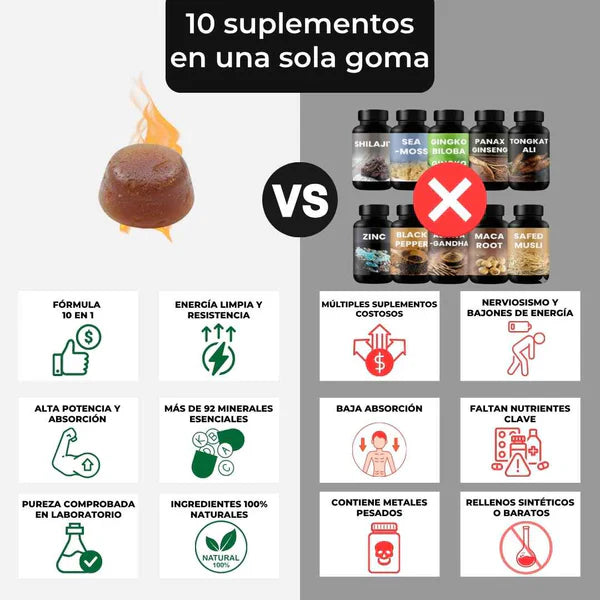 Shilajit Vital Femme™ – Deseo, energía y felicidad en equilibrio