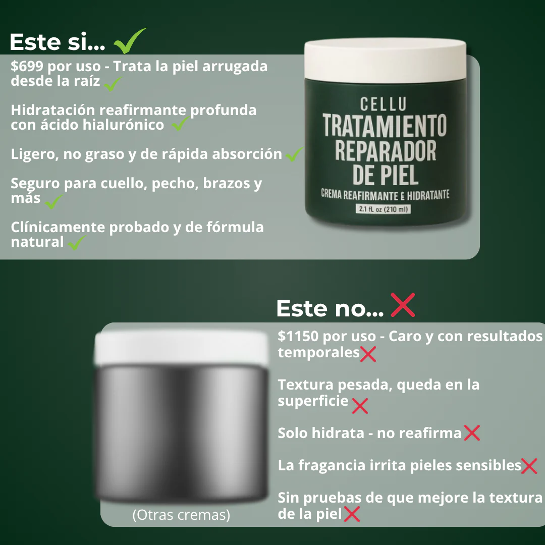 CELLU - Tratamiento reparador de la piel